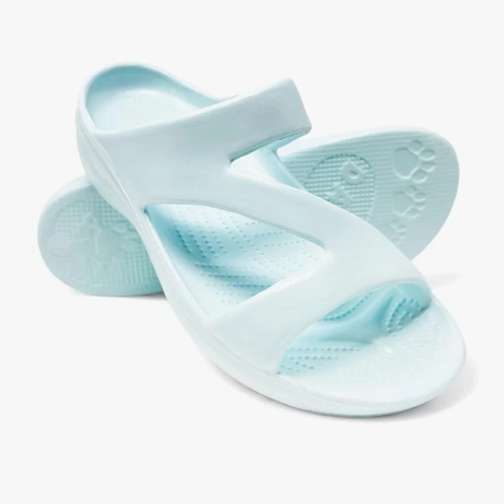 Dawgs Women's Sky Blue Slide Comfortable Sandals! 💥 - Picture 1 of 14